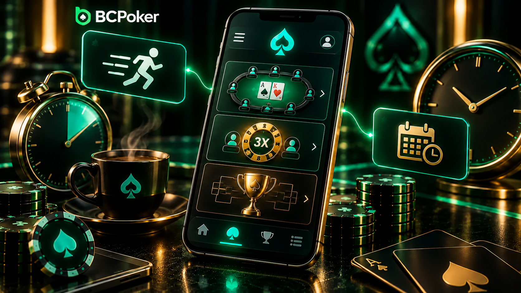 BCPoker Thailand table format selection