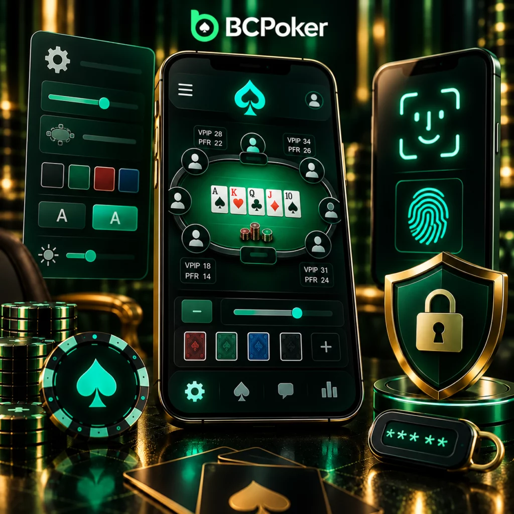 BCPoker table settings for Thailand players